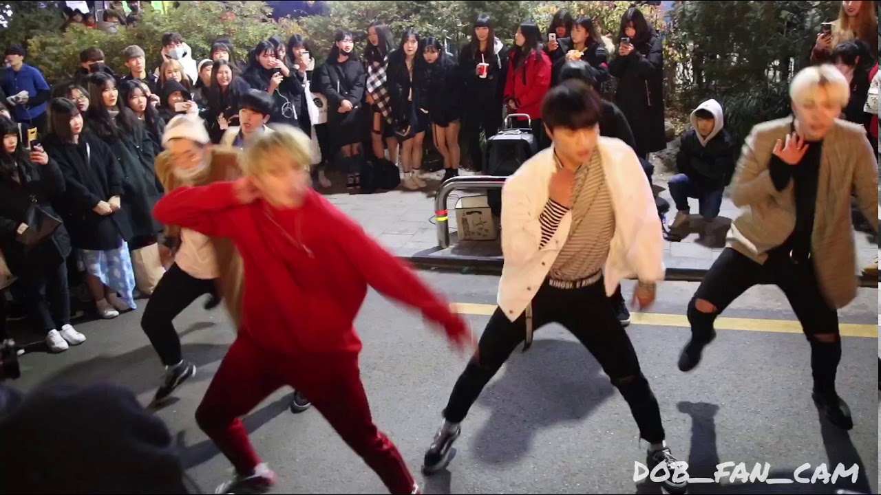 171118 디오비 DOB 홍대공연 / 방탄소년단 - DNA