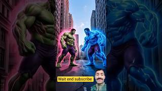 🥰Hulk ne Haraya dusra hulk🥰 #hulk #comedy #marvel #shehulk #viral #ai #shorts #ytshorts #usa #yt#fyp