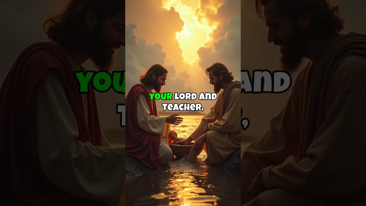 Почему Иисус омыл ноги своим ученикам?