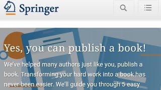 How to submit manuscripts to Springer Nature Book | Videographers Dr Aqilah & Amera Hanna