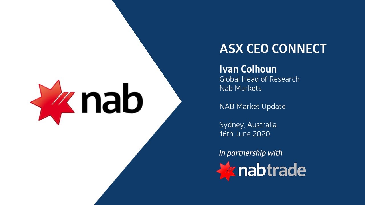 ASX CEO Connect June 2020 – NAB market update