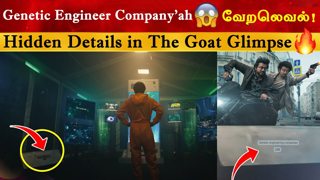 Hidden Details in #TheGOATBdayShots - Part 2 | Glimpse | Thalapathy ...