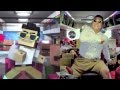 Minecraft Style And Gangnam Style Side By Side W Minecraft Style S Audio 