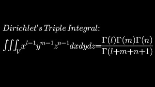 Proving this Amazing Dirichlet's Triple Integral.