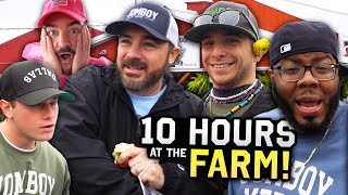 Lost ALL day at a Corn Maze Farm (Behind the Scenes)