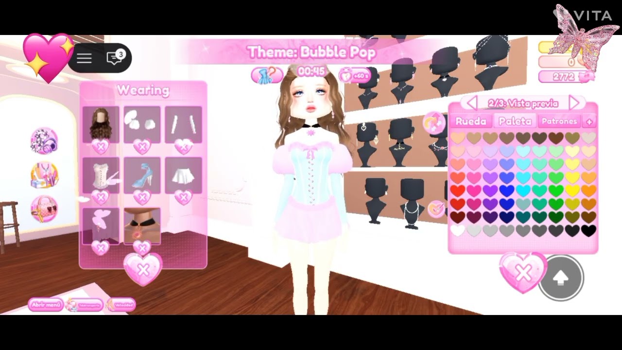 ! 1 parte jugando dress to impress🤩💃🏻👗👑!