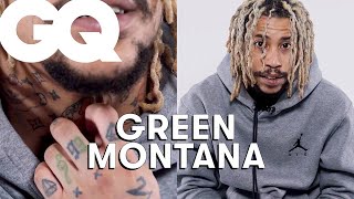 Green Montana dévoile ses tattoos : Alaska, piraterie, Louis Vuitton… | GQ