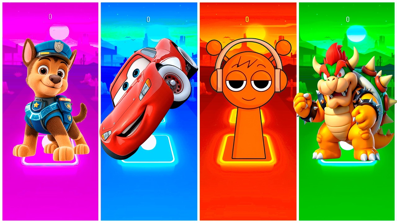 This Music Game Has Cartoon Characters?!