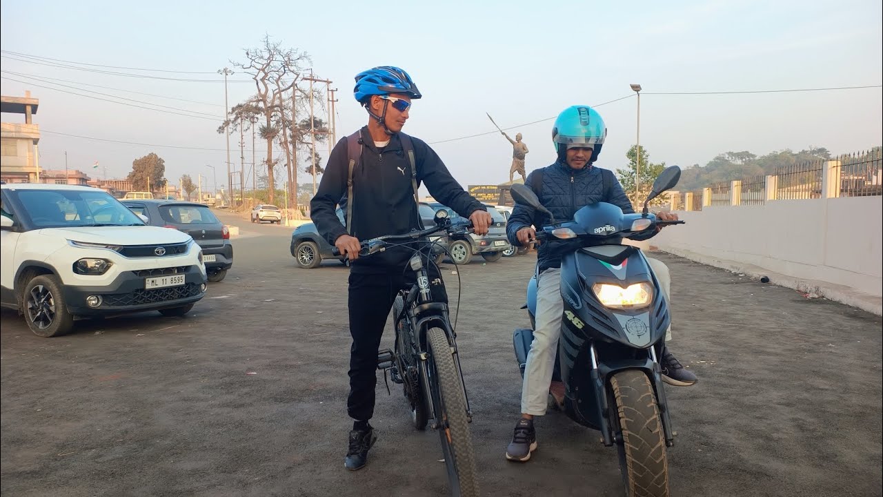 coroline to Mihmyntdu (Jowai) cycling Rider
