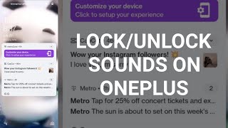 Oneplus Lock/Unlock Sounds (2025 Edition)