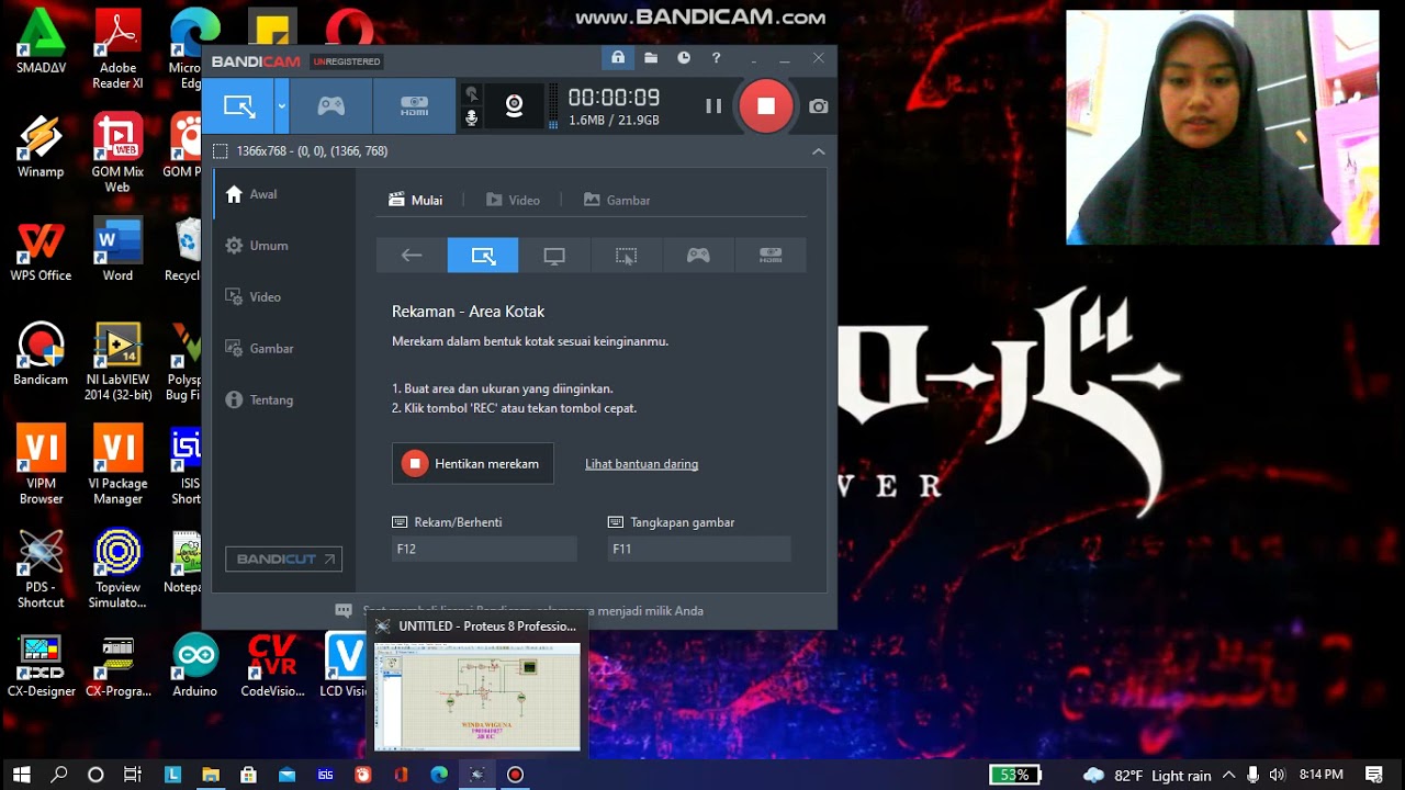 UTS job 3 Non Inverting Amplifier dengan Input DC