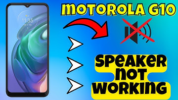 Speaker not working Motorola G10 / G10 Power || Solution of speaker connection problems