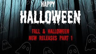 Fall & Halloween Newly Released Coloring Books Part. 1