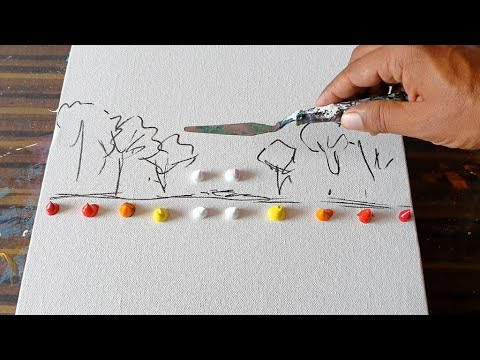 Simple and Easy Acrylic Painting for Beginners - Artisan Pallet