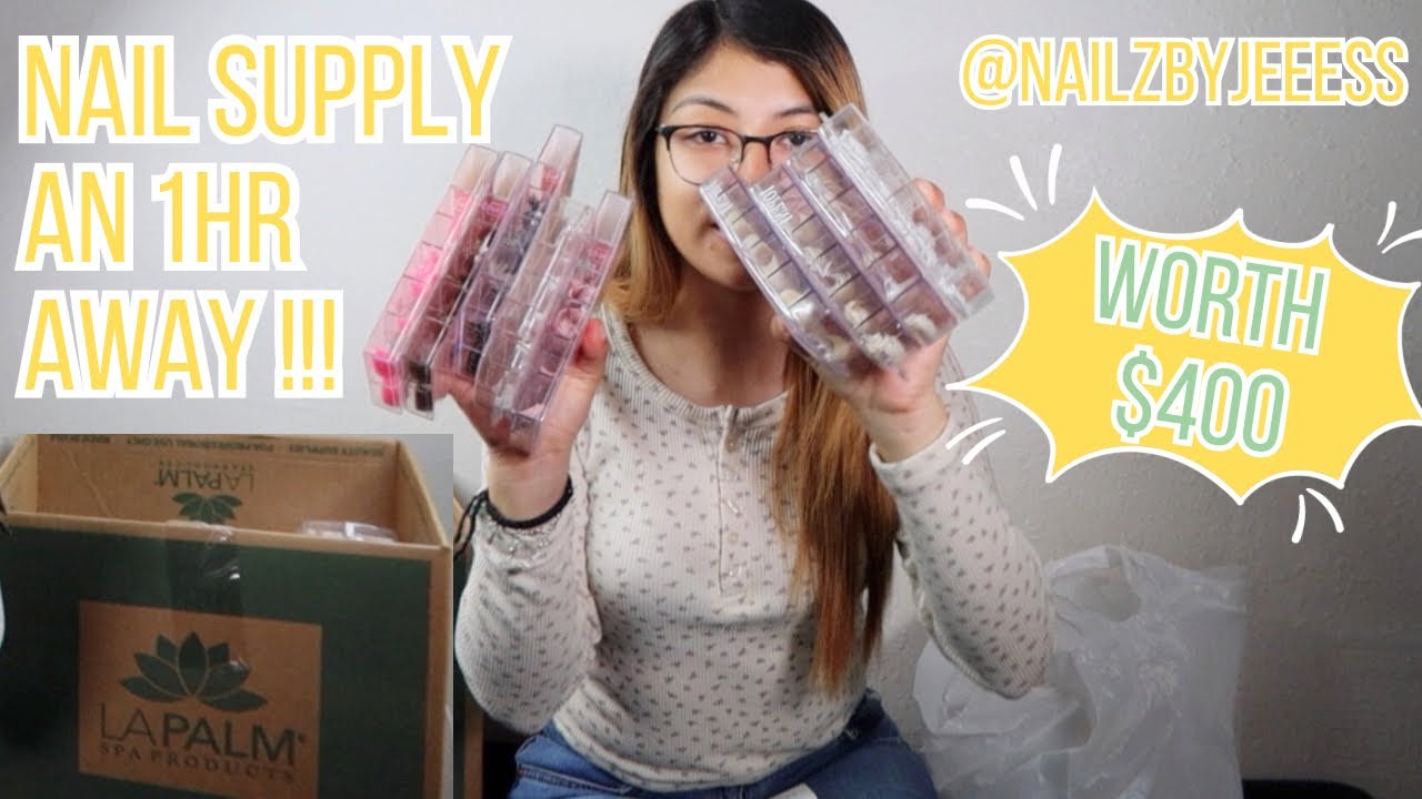 I WENT TO A NAIL SUPPLY AN HOUR AWAY!