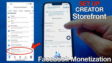 How to set up creator Storefront on Facebook | Facebook Monetization | Facebook Page