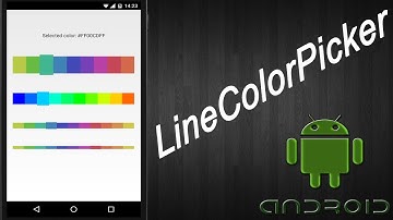 LineColorPicker in android - Android Tutorial