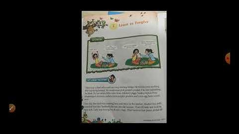 Class-3 .. Ch-3 moral science (Learn to forgive)