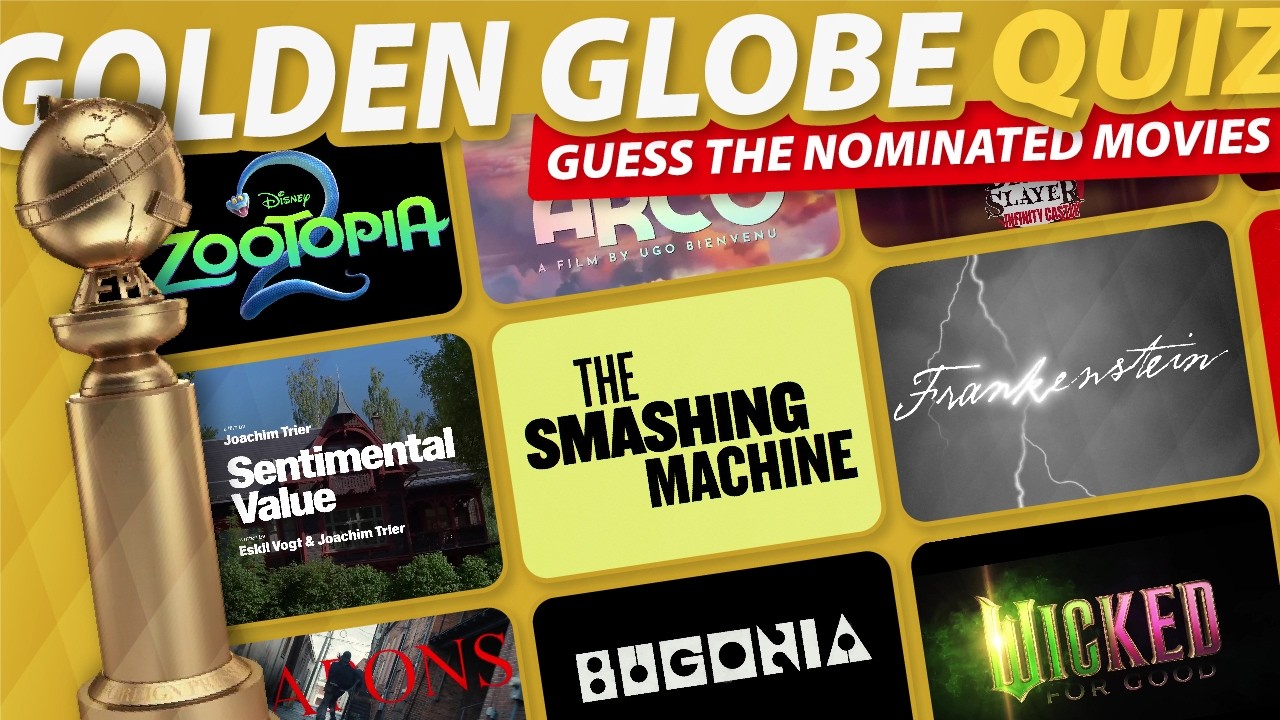 Guess the Golden Globe 2026 Nominated Movies 🏆 Movie Quiz