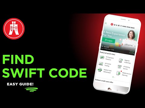 How to find the SWIFT code of Hang Seng-Hong Kong