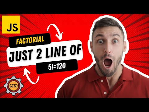 Find factorial | two line | recursion