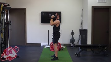 Dumbbell Squat Push Press