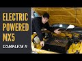 Electric Mazda MX5 Miata Eunos EV Car Conversion - Complete!!!