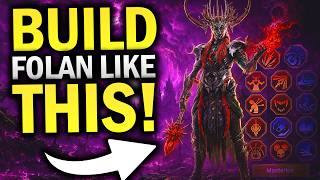 BUILD FOLAN LIKE THIS! BEST NUKER Artifacts and Masteries - Raid Shadow Legends