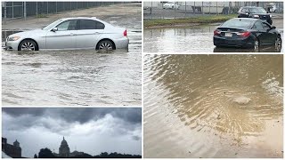 Fast-moving storms trigger flash flooding