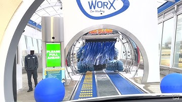 BRITE WORX Car Washery! Ride Along and Drive Through a CAR WASH!