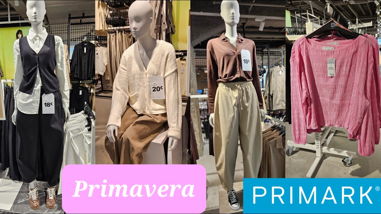 Primark Nueva Temporada Primavera 2026 Outfits Completos Básicos Tendencias Ropa Nueva Moda Elegante