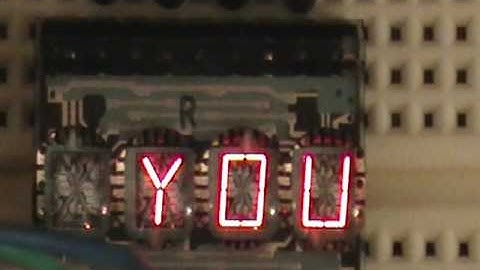 DL2416 16-Segment LED Display Test using Arduino