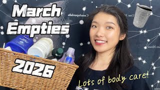 2026 March|Beauty Empties|Beauty Buys&Byes