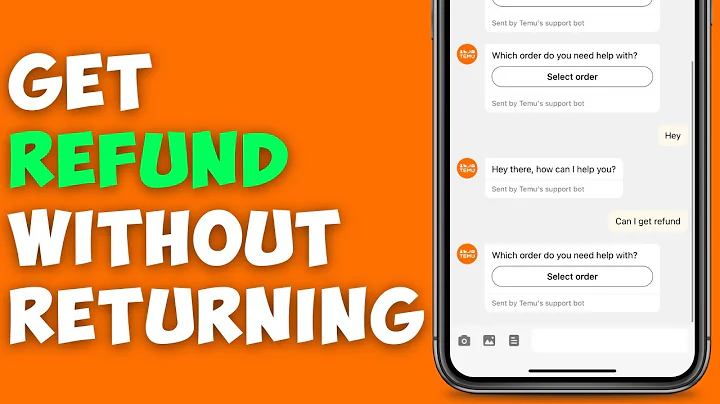 How To Get Refund On TEMU Without Returning (WORKING) - TEMU NEW METHOD