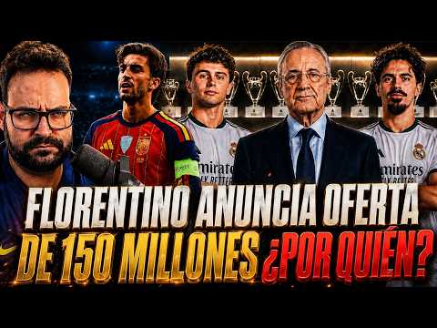 💣FLORENTINO ANUNCIA OFERTA de 150 MILLONES ¿POR QUIÉN? VITINHA, NEVES... - ESPAÑA EMPATA PRE-MUNDIAL
