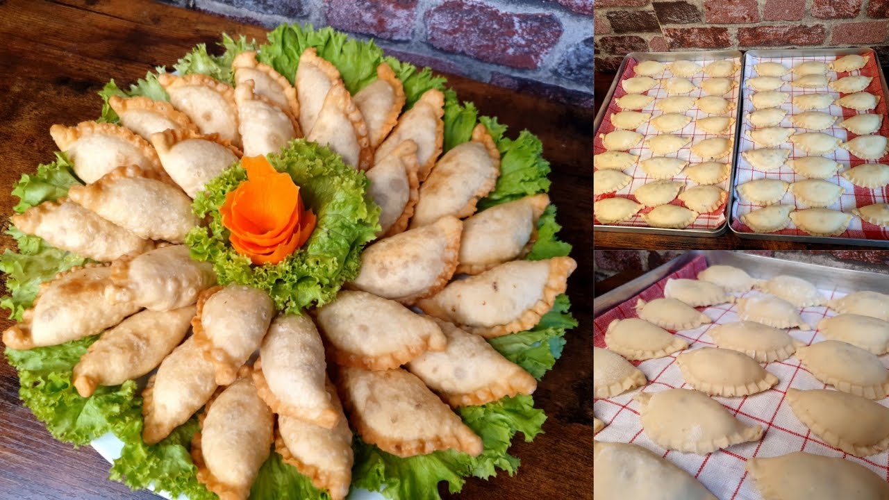 سمبوسك باللحمة وصفة سهلة وسريعة ومقرمشة وطريقة حفظها بالفريزر