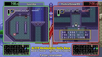 Feb 17. 2021 All Dungeons Keysanity ALTTPR Daily Race