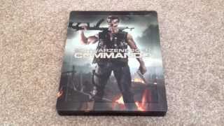 Commando UK Blu-ray steelbook unboxing