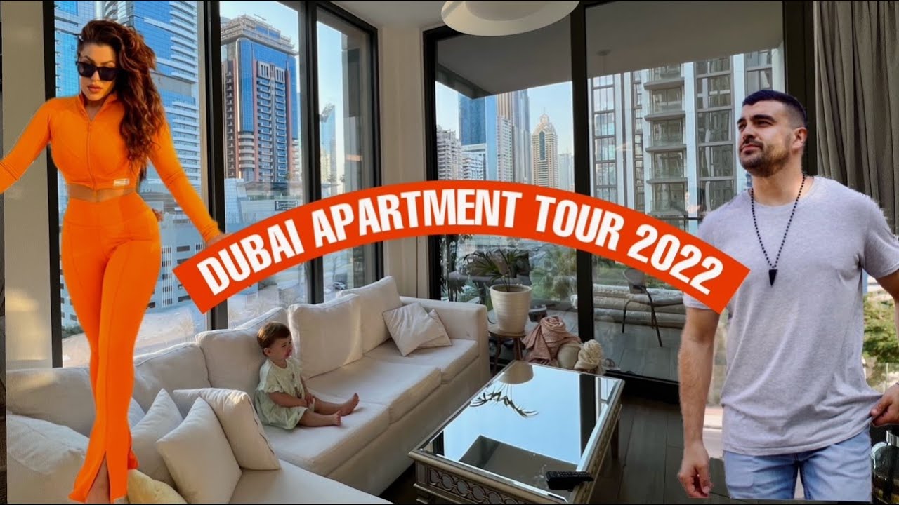apartment tour Dubai 2022 | otkrivamo NAMJESTEN NOVI STAN