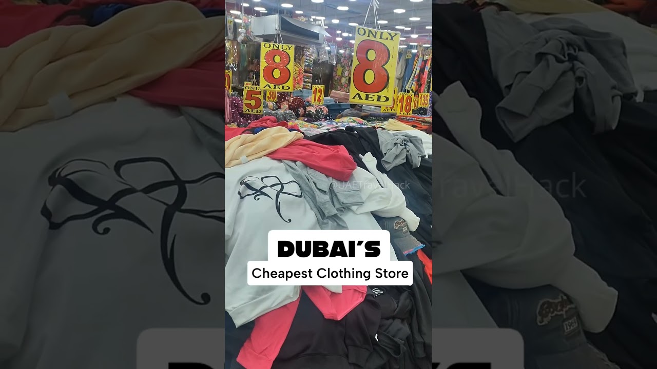 ✨DJ – Dubai’s Cheapest Clothing Store🔥