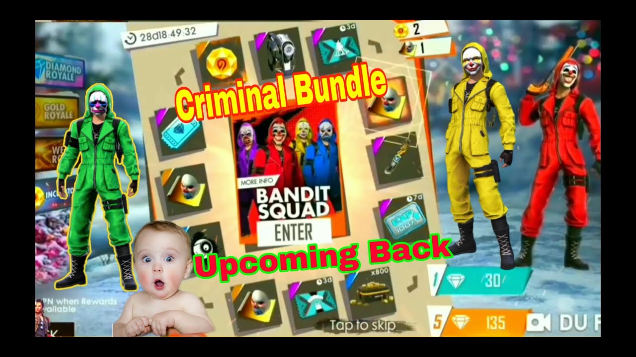 Criminal Bundle incubator  of FF🔥🔥||