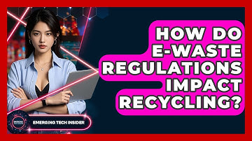 How Do E-Waste Regulations Impact Recycling? - Emerging Tech Insider