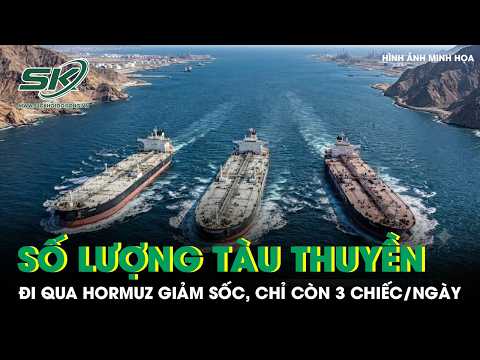 Shipping traffic through Hormuz Strait plummets to just 3 vessels per day