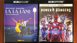 LA LA LAND + POWER RANGERS - 4K Ultra HD Blu-ray Unboxing [UHD]