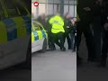 Shocking footage shows moment violent disorder breaks out following Welsh Cup match!