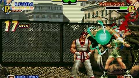 Combo - The King of Fighters 2000 (Leona & Striker: Dong Hwan 100%)