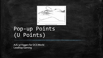 DCS AJS37 Viggen Pop-Up Waypoint Tutorial