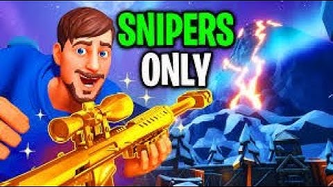 Sniper Only Challenge in Unreal rank!!!