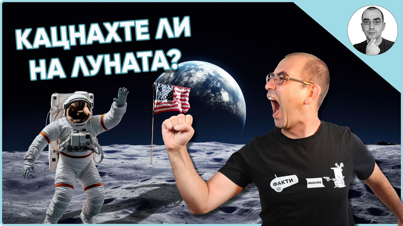 КАЦНАХА ли АМЕРИКАНЦИТЕ на ЛУНАТА - ИСТИНАТА за Аполо 11🤯 | Наука с Ники
