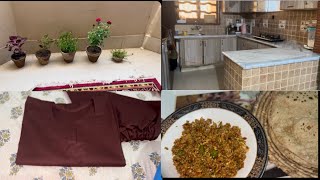 Daily Routine Aj Silai Ki Kitchen Ki Safai Huda Vlogs